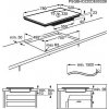 Electrolux EIV83443CT Černá Vestavěné 78 cm Indukční varná deska se zónami 4 zóna/zón Electrolux EIV83443CT Černá Vestavěné 78 cm Indukční varná deska se zónami 4 zóna/zón