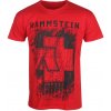 Tričko metal RAMMSTEIN Rammstein Sechs Herzen červená Tričko metal RAMMSTEIN Rammstein Sechs Herzen červená