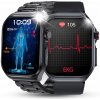 Smart hodinky JG Smart JGS-580 EKG pre seniorov, čierne Smart hodinky JG Smart JGS-580 EKG pre seniorov, čierne
