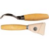 Nôž rezbársky Morakniv Hook Knife 163 S Double Edge s koženým puzdrom - hnedý Nôž rezbársky Morakniv Hook Knife 163 S Double Edge s koženým puzdrom - hnedý