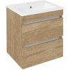 Sapho EZARA umývadlová skrinka 48x54x39cm, dub alabama EZ492-2222 Sapho EZARA umývadlová skrinka 48x54x39cm, dub alabama EZ492-2222