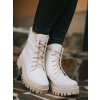 Členkové čižmy z pravej kože na šnúrovanie B-01 CREAM, VEĽKOSŤ OBUV NOVÉ 40 Členkové čižmy z pravej kože na šnúrovanie B-01 CREAM, VEĽKOSŤ OBUV NOVÉ 40