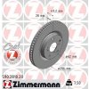 Brzdový kotúč OTTO ZIMMERMANN 590.2810.20 Brzdový kotúč OTTO ZIMMERMANN 590.2810.20