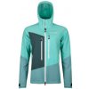 Ortovox Westalpen Softshell Jacket W ice waterfall S; Modrá bunda Ortovox Westalpen Softshell Jacket W ice waterfall S; Modrá bunda