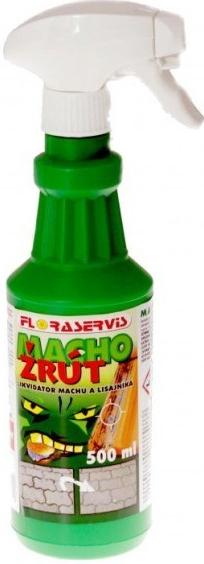 Machožrút - postrekový prípravok proti machu - 500 ml