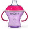 Babyono Hrnček netečúci s mäkkým náustkom NATURAL NURSING 180 ml Ružový Babyono Hrnček netečúci s mäkkým náustkom NATURAL NURSING 180 ml Ružový