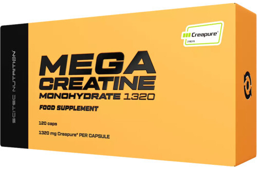 Scitec Nutrition Mega Creatine Monohydrate 1320 120 kapsúl