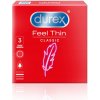 Durex Feel Thin Classic Tenké Kondómy Latexové 3 kusy Durex Feel Thin Classic Tenké Kondómy Latexové 3 kusy