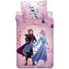 Jerry Fabrics Obliečky Frozen Magical time 140x200, 70x90 cm Jerry Fabrics Obliečky Frozen Magical time 140x200, 70x90 cm