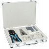 Network Kit, sieťový tester, krimpovacie kliešte 8P + 6P, RJ45 konektory Network Kit, sieťový tester, krimpovacie kliešte 8P + 6P, RJ45 konektory