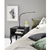 LED stolová lampa Eglo Laroa 96438 4,5 W 600 lm 4000 K čierna stmievateľná LED stolová lampa Eglo Laroa 96438 4,5 W 600 lm 4000 K čierna stmievateľná