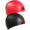 Plavecká čiapka Mad Wave Champion 3D Čierno/červená + výmena a vrátenie do 30 dní s poštovným zadarmo