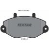 Sada brzdových platničiek kotúčovej brzdy TEXTAR 2146901 Sada brzdových platničiek kotúčovej brzdy TEXTAR 2146901