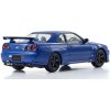 Kyosho Nissan Skyline R34 GT R V Spec II Bayside Blue 1:43