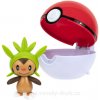 Jazwares Pokémon Clip and Go Poké Ball - figúrka Chespin Jazwares Pokémon Clip and Go Poké Ball - figúrka Chespin