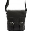 Pánska kožená crossbody kabelka Money Kepper HN1550 čierna 20 x 21 x 8 cm Pánska kožená crossbody kabelka Money Kepper HN1550 čierna 20 x 21 x 8 cm