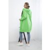 Kesi Dámska dlhá mikina na zips s kapucňou – rôzne farby Farba: Svetlo zelená, Veľkosť: UNI Kesi Dámska dlhá mikina na zips s kapucňou – rôzne farby Farba: Svetlo zelená, Veľkosť: UNI