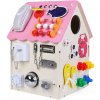 2Kids Toys Activity board Domeček růžový 2Kids Toys Activity board Domeček růžový