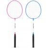 NILS Sada 2 dadmintonových rakiet a nylonových eskadrónov NRZ001 Pink-Blue NILS Sada 2 dadmintonových rakiet a nylonových eskadrónov NRZ001 Pink-Blue