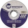 WT WINTECH® rezný kotúč Extra lifetime 115x1,0x22 - balenie po 1 ks WT WINTECH® rezný kotúč Extra lifetime 115x1,0x22 - balenie po 1 ks