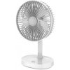 Platinet PRDF0326 stolní ventilátor 19 cm, noční osvětlení, akumulátor 3000 mAh, bílá-šedá Platinet PRDF0326 stolní ventilátor 19 cm, noční osvětlení, akumulátor 3000 mAh, bílá-šedá