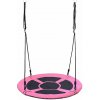 Hojdací kruh čapí hniezdo 100 cm Baby Mix ružový Hojdací kruh čapí hniezdo 100 cm Baby Mix ružový