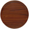 Protišmykový podnos okrúhly O 43cm Midas walnut Protišmykový podnos okrúhly O 43cm Midas walnut