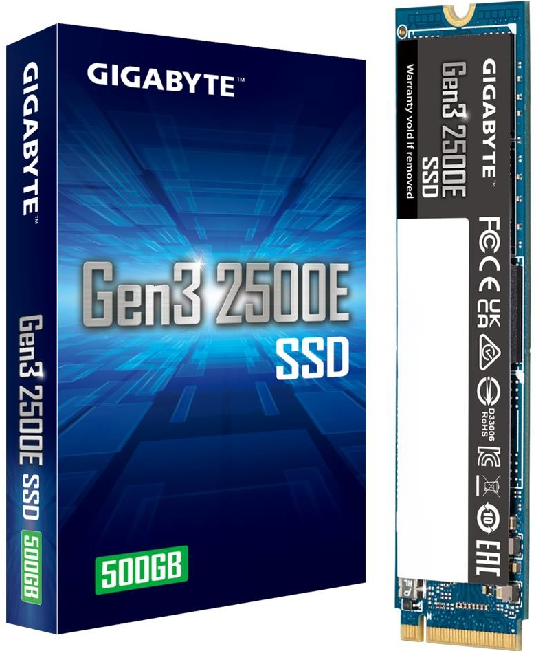 Gigabyte Gen3 2500E SSD 500GB, G325E500G