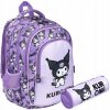 Školský viac-komorový batoh Kuromi St. Majewski čierny, fialový 22 l Školský viac-komorový batoh Kuromi St. Majewski čierny, fialový 22 l