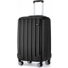 Kono cestovný kabínový kufor ABS - čierny - 38L Kono cestovný kabínový kufor ABS - čierny - 38L