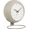Stolné hodiny Nirvana Globe béžovo-sivé Stolné hodiny Nirvana Globe béžovo-sivé