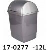 Odpadkový kôš KLIP 12 L - LENMAN 17-0277 Odpadkový kôš KLIP 12 L - LENMAN 17-0277