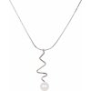 JwL Luxury Pearls Strieborný náhrdelník s pravou perlou JL0449 (retiazka, prívesok) JwL Luxury Pearls Strieborný náhrdelník s pravou perlou JL0449 (retiazka, prívesok)