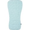 CHIPOLINO Mäkká podložka do kočíka Mint stars CHIPOLINO Mäkká podložka do kočíka Mint stars