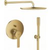 Súprava horná sprcha so sprchovacím ramenom Grohe Rainshower 26066GN0, vaňová/sprchová batéria Grohe Lineare 24064GN1, 26658GN0, 27400GN0, 28362GL1 Súprava horná sprcha so sprchovacím ramenom Grohe Rainshower 26066GN0, vaňová/sprchová batéria Grohe Lineare 24064GN1, 26658GN0, 27400GN0, 28362GL1