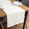 Biante Mušelínový behúň na stôl MSN-082 Krémovo biely 45x160 cm Biante Mušelínový behúň na stôl MSN-082 Krémovo biely 45x160 cm