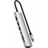 Satechi ST-P7SS USB Type-C Huby a koncentrátory 10000 Mbit/s Stříbrné Satechi ST-P7SS USB Type-C Huby a koncentrátory 10000 Mbit/s Stříbrné