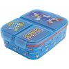 Stor delený plastový box na desiatu Ježko Sonic 40520