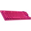 Logitech® G PRO X TKL LIGHTSPEED Gaming Keyboard - MAGENTA - US INT'L - 2.4GHZ/BT - N/A - EMEA28-935 - TACTILE 920-012159