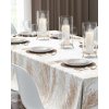 INTERMEDIC SK Obrus béžový 85x85 cm – elegantný štvorcový obrus na stôl INTERMEDIC SK Obrus béžový 85x85 cm – elegantný štvorcový obrus na stôl