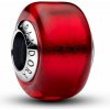 PANDORA mini prívesok Červené sklo Murano 794425c00 PANDORA mini prívesok Červené sklo Murano 794425c00