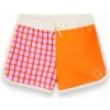 KiETLA Plavky s UV ochranou Iconic Tartan Red