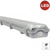LED pracovné vodotesné svietidlo E2 IP65 classic 2x 18W sivé LED pracovné vodotesné svietidlo E2 IP65 classic 2x 18W sivé