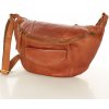 MARCO MAZZINI Veľká dámska kožená kabelka cez rameno s vreckami | hnedá camel vs118b MARCO MAZZINI Veľká dámska kožená kabelka cez rameno s vreckami | hnedá camel vs118b
