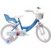 Disney Frozen 2 Detský bicykel Frozen - dievča - 16 palcov - modrý - dve ručné brzdy