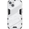 AppleKing odolný ochranný kryt so stojančekom pre iPhone 14 - biely - možnosť vrátiť tovar ZADARMO do 30tich dní AppleKing odolný ochranný kryt so stojančekom pre iPhone 14 - biely - možnosť vrátiť tovar ZADARMO do 30tich dní
