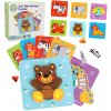 Woopie Green drevené zvieratkové puzzle Montessori