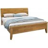 Tempo Kondela Manželská posteľ, 160x200, masívne drevo, prírodná, NOEMI Tempo Kondela Manželská posteľ, 160x200, masívne drevo, prírodná, NOEMI