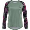 Cyklistický dámsky dres Horsefeathers Deco LS - iceberg green/hawaii Cyklistický dámsky dres Horsefeathers Deco LS - iceberg green/hawaii