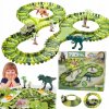 Pretekárska Dráha Dinosaury Sada Park Prekážok Autíčko Figúrky Kocky 120El Pretekárska Dráha Dinosaury Sada Park Prekážok Autíčko Figúrky Kocky 120El